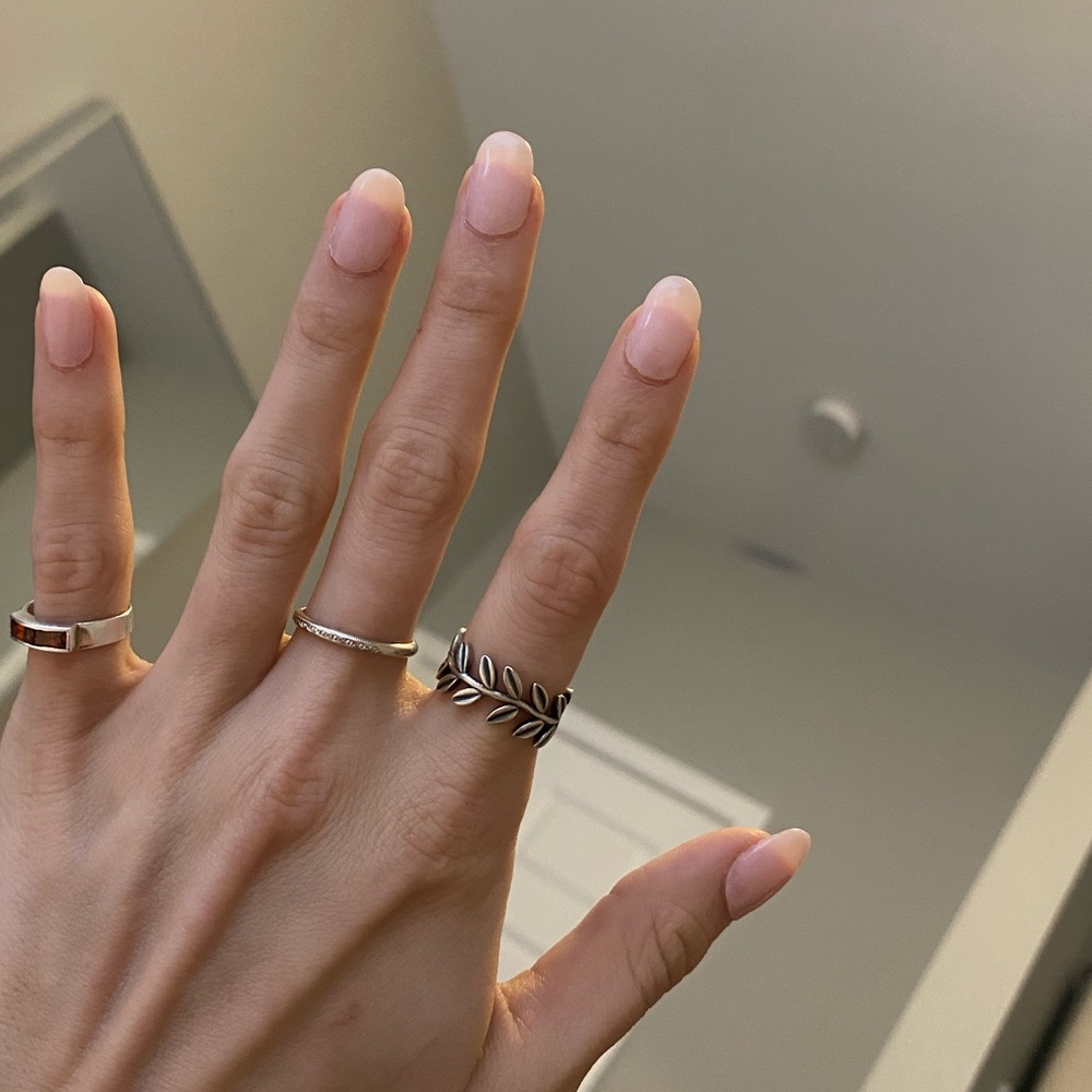 Pandora silver wreath ring